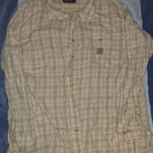Carhartt Plaid Button-Up Shirt